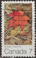 CANADA 1971 The Maple Leaf In Four Seasons - 7c. - Autumn Leaves FU - Used Stamps