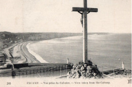 76 FECAMP VUE PRISE Du CALVAIRE CPA DE 1922 EDIT ND Photo N° 245  Impeccable - Fécamp