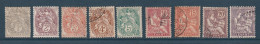 Levant - YT N° 9 à 16 Avec N° 18 * Et Oblitéré -  Neuf Avec Charnière - 1886 1901 - Unused Stamps