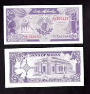 SUDAN 25 PIASTRE 1987 PIK 37 FDS - Sudan