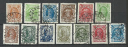 RUSSLAND RUSSIA 1928 Michel 339 - 351 O - Used Stamps