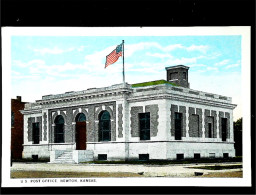 ► NEWTON  Post Office  Kansas  1920-30s - Other & Unclassified