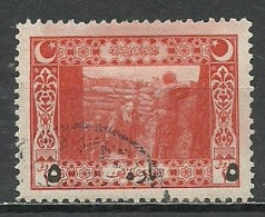 Turkey; 1917 Surcharged Postage Stamp - Oblitérés