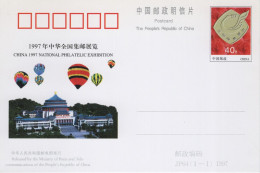 Chine - 1997 - Entier Postal JP64 - Philatelic Exhibition - Cartoline Postali