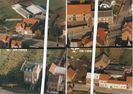 Halle-Booienhoven / Zoutleeuw  : 4 Luchtfoto's ( Grote Stwg , Dungelstr. ,..) - Zoutleeuw