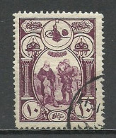 Turkey; 1917 Stamp For Tax For War Orphans 10 P. - Oblitérés