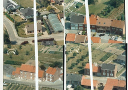 Heers : 4 Luchtfoto's ( Nieuwestwg. , Rozenstr. , Kersenstr. , ...) - Heers