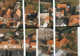 Halle-Booienhoven / Zoutleeuw : 4 Luchtfoto's ( Kerkhofstr. , Asbroekstr. , Dormaalstr. , Dorpsstr. ) - Zoutleeuw