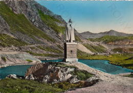 CARTOLINA  PASSO DEL SAN GOTTARDO M.2094,TICINO,SVIZZERA-LA MADONNINA-VIAGGIATA 1959 - Airolo