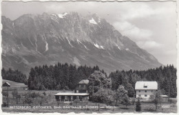 D8050) MITTERBERG - GRÖBMING - Steiermark - Gasthaus HÄUSERL Am Wald - Tolle FOTO AK - Gröbming