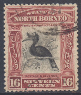 North Borneo Scott 146 - SG174, 1909 Pictorial 16c Cds Used - North Borneo (...-1963)