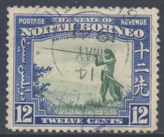 North Borneo Scott 200 - SG310, 1939 Pictorial 12c Cds Used - Noord Borneo (...-1963)