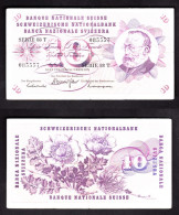 SVIZZERA 10 FRANCHI 1973 PIK 45  BB - Suisse