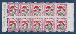 France - Variété - YT Taxe N° 95 ** - Neuf Sans Charnière - Couleur - Centre Clair - 1964 à 1971 - Unused Stamps