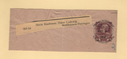 Autriche - Entier Postal - Wien - 1912 - Streifbänder