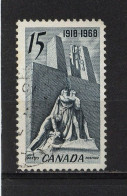 CANADA - Y&T N° 407° - Cinquantenaire De L'armistice - Used Stamps