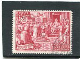 VATICAN CITY/VATICANO - 1951  35 Lire   CALCEDONIA   FINE USED - Used Stamps