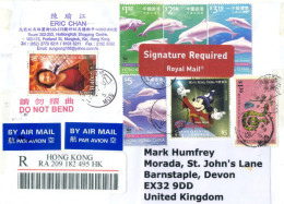 Hong Kong 8 Covers - Cartas & Documentos