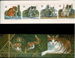 1993 B24 (2521-2524)(Antwerpen) Postfris Met Filatelistische Stempel / MNH Avec Cachet Philatéliques : Europeese Katten - 1953-2006 Modern [B]