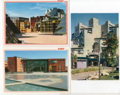 LOT De 5 CP - EVRY - 91 - Ville Nouvelle - Place Des Miroirs - Mairie - Terrasses De L'Agora - Gare Courcouronnes - Evry