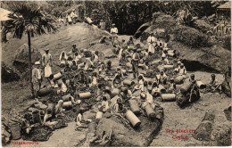 PC CEYLON SRI LANKA ETHNIC TYPES TEA PLUCKERS (a49743) - Sri Lanka (Ceylon)