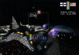 Antilles Néerlandaises 2000; Espace Futur, Base Sur La Lune; Yt Bf52 - North  America