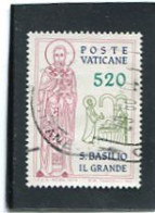 VATICAN CITY/VATICANO - 1979  520 Lire  S. BASILIO  FINE USED - Used Stamps