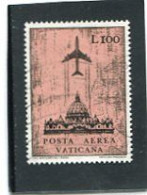 VATICAN CITY/VATICANO - 1967  100 Lire  AIR MAIL  FINE USED - Gebraucht