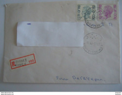 Belgiê Belgique Brief Recommandée Elström 1978 Comines Komen - Antwerpen - Lettres & Documents