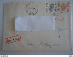 Belgiê Belgique Brief Recommandée Elström 1979 Genk 3 - Antwerpen - Covers & Documents