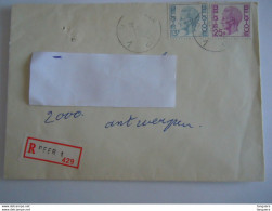 Belgiê Belgique Brief Recommandée Elström 1979 Peer 1 - Antwerpen - Covers & Documents