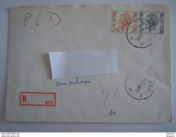 Belgiê Belgique Brief Recommandée Elström 1980 Deerlijk 1 - Antwerpen - Covers & Documents