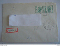 Belgiê Belgique Brief Recommandée Elström 1980 Deurne 4 - Antwerpen - Lettres & Documents