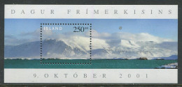Island:Iceland:Unused Block Stamps Day, Esja Mount, 2001, MNH - Unused Stamps