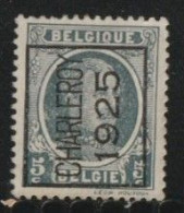 Charleroy 1925 Typo Nr. 123A - Sobreimpresos 1922-31 (Houyoux)