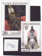 Czech Republic 1996, Art, Used.I Will Complete Your Wantlist Of Czech Or Slovak Stamps According To The Michel Catalog. - Gebraucht