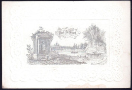 +++ Carte Porcelaine - Paul De Smet - Négociant En Vins - Relief - Embossed  // - Porzellan