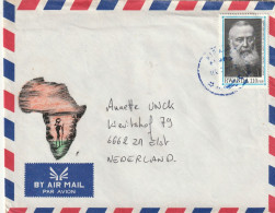 Rwanda 199?, Letter From Kigali To Netherland - Covers & Documents