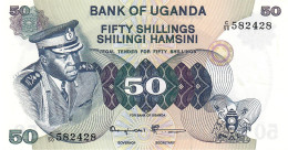 UGANDA  P8c   50   SHILLINGS   1973    UNC. - Uganda