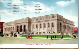 46036 - USA - St. Louis , New Public Library , Missouri - Gelaufen 1912 - St Louis – Missouri