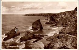 46000 - Großbritannien - Bedruthan Steps , Klippen - Gelaufen 1951 - Newquay