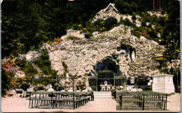 45906 - Niederösterreich - Klosterneuburg , Maria Gugging , Lourdesgrotte Im Wienerwald - Gelaufen  - Klosterneuburg