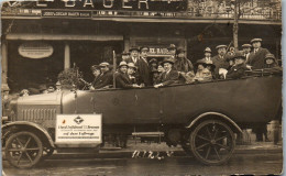 45827 - Auto - Bus , Autobus Omnibus Lloys Luftdienst Bremen , Cafe Bauer - Nicht Gelaufen 1922 - Taxi & Carrozzelle