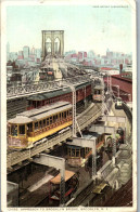 46527 - USA - New York , Brooklyn , Approach To Brooklyn Bridge - Gelaufen 1912 - Brooklyn