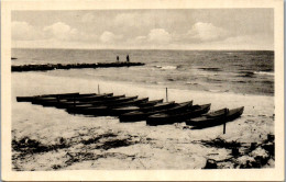 46487 - Deutschland - Zingst , Ostseebad Zingst , Paddelboote Am Strand - Gelaufen 1954 - Zingst