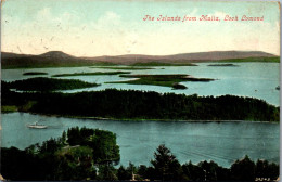 46353 - Schottland - Loch Lomond , The Island From Mulia - Gelaufen 1909 - Dunbartonshire