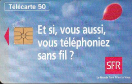 F615- 12/1995 - SFR V° " Le Téléphone Portatif " - 50 GEM1A - 1995