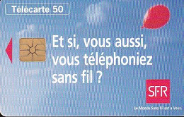 F615A- 12/1995 - SFR V° " Le Téléphone Portatif " - 50 GEM1B - 1995