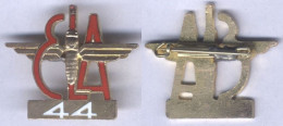 Insigne De L'Escadrille De Liaisons Aérienne 44 - Mistral ( 28 Mm ) - Armée De L'air