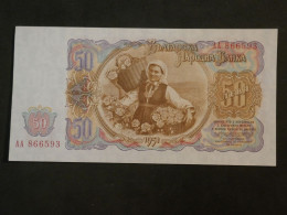 J 27 BULGARIE  BILLET ANCIEN  1951 +TTB +50 LEVA  ++NEUF +++ - Bulgarien